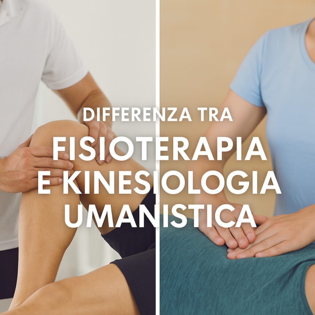 Differenza tra fisioterapia e kinesiologia umanistica