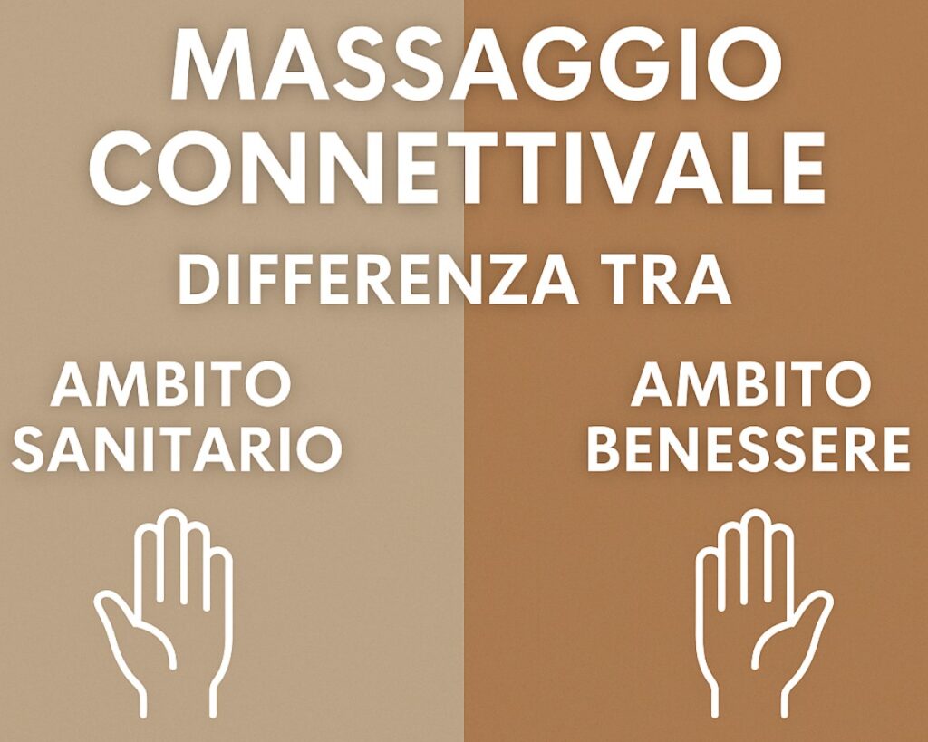 Massaggio connettivale: differenza tra ambito sanitario e benessere